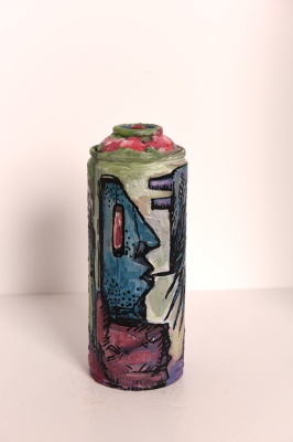 ''Ves Can'' customised empty spray can by Vesna Parchet